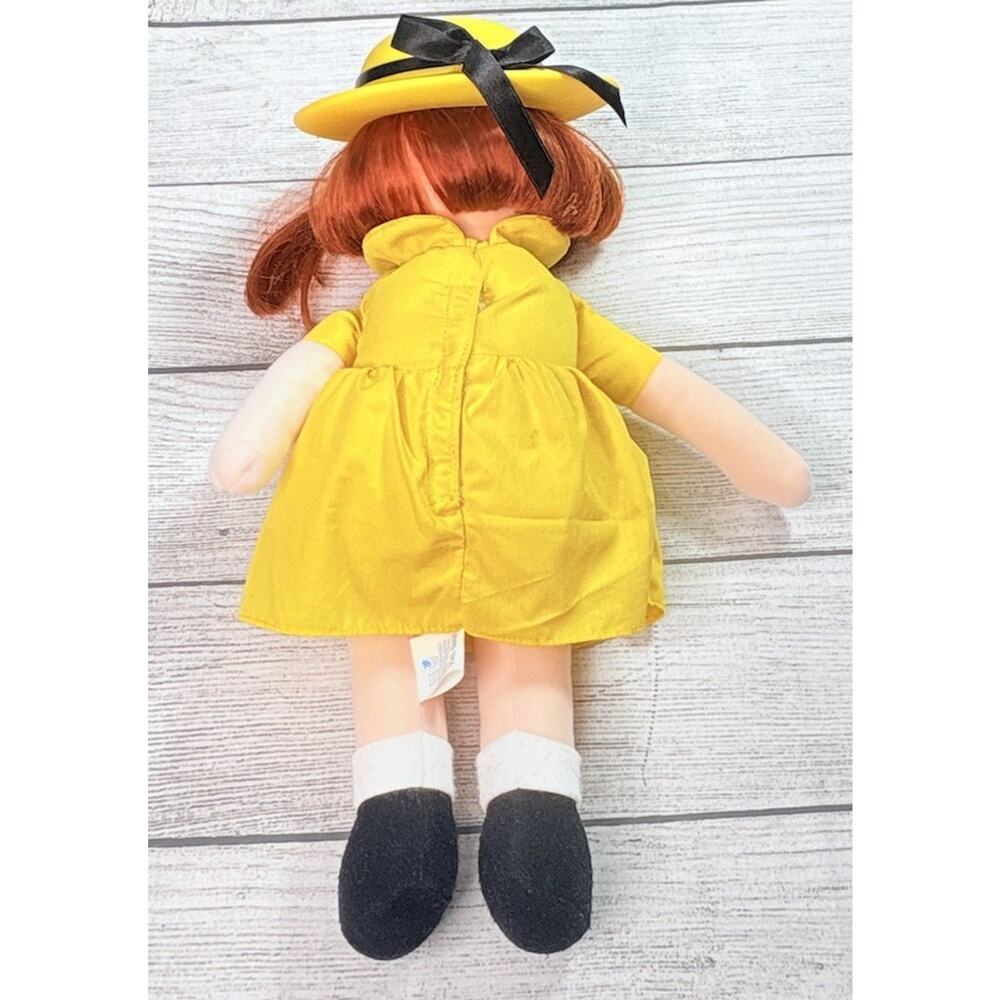 Madeline Vintage Kids Gifts Talking Doll 16" 1998 Plush Tested Working Yellow - Picture 4 of 8